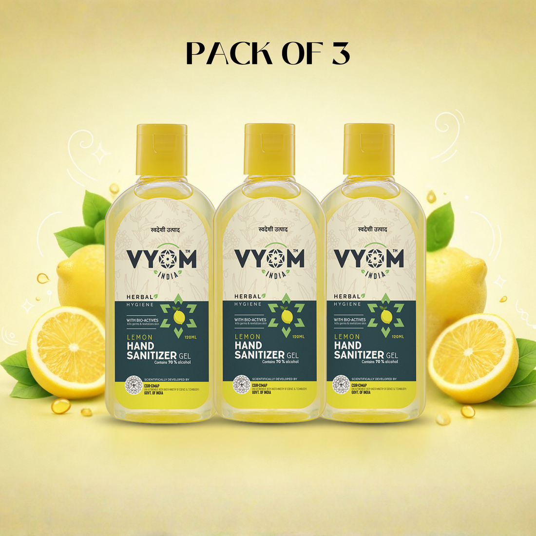 Gel Hand Sanitizer— 70% Alcohol Based