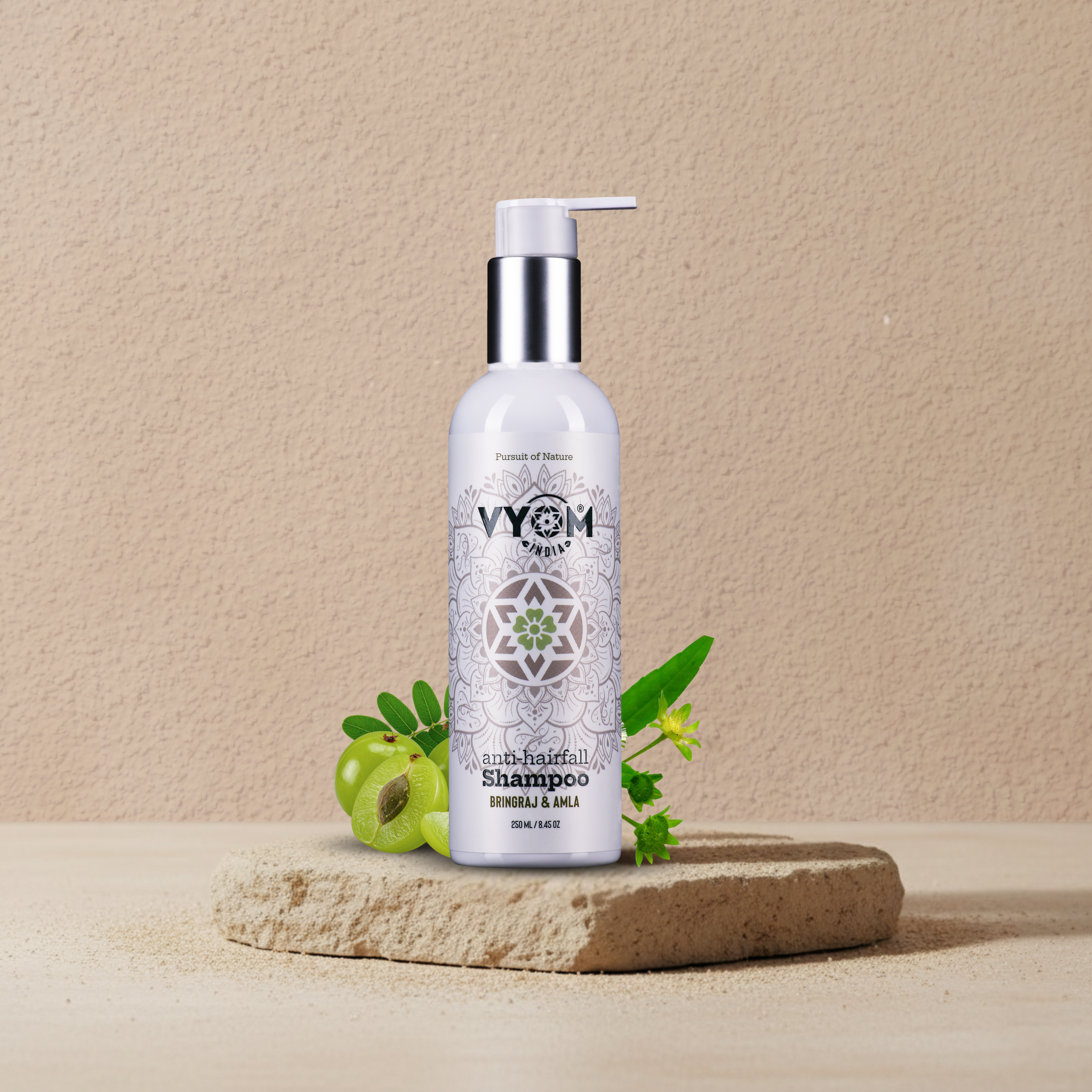 Anti‑Hairfall Bhringraj & Amla Shampoo with Reetha & Shikakai