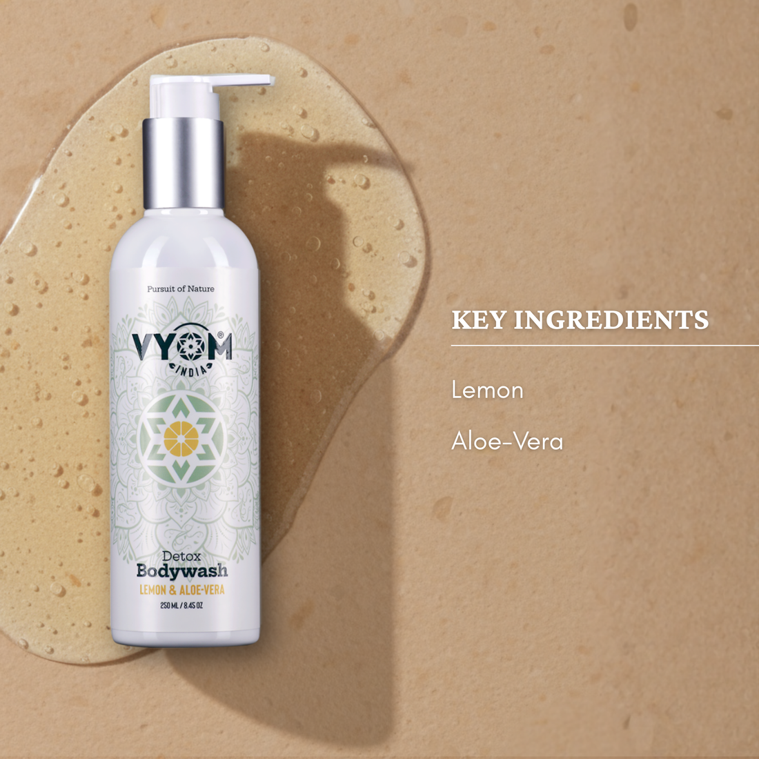 Detoxifying Body Wash with Aloe Vera & Lime