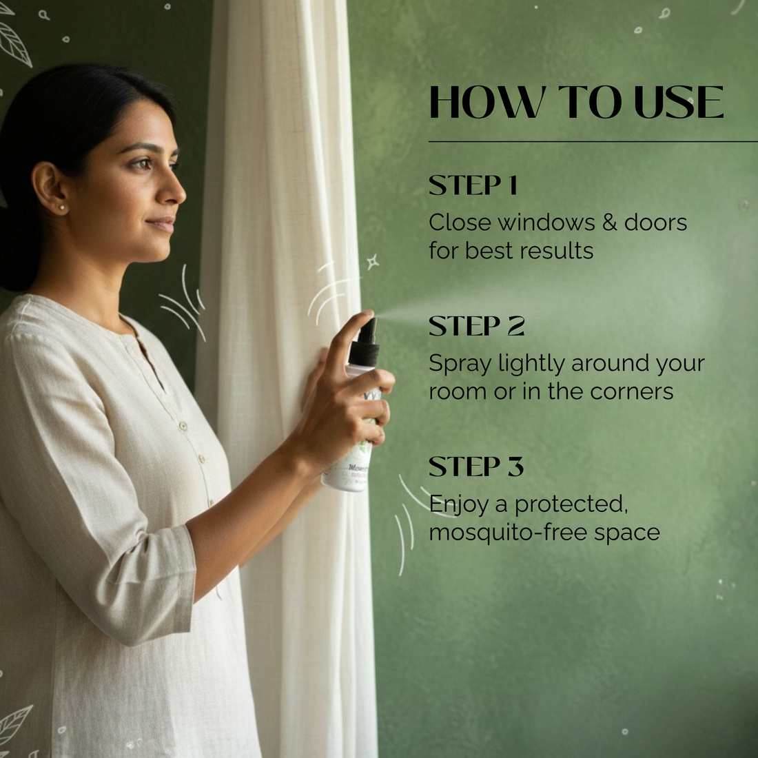 Mosquito Repellent Room Spray