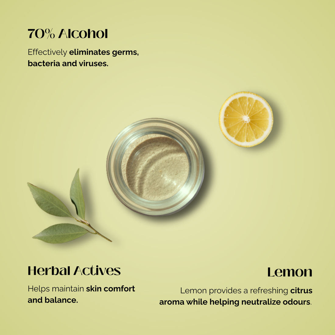 Gel Hand Sanitizer— 70% Alcohol Based