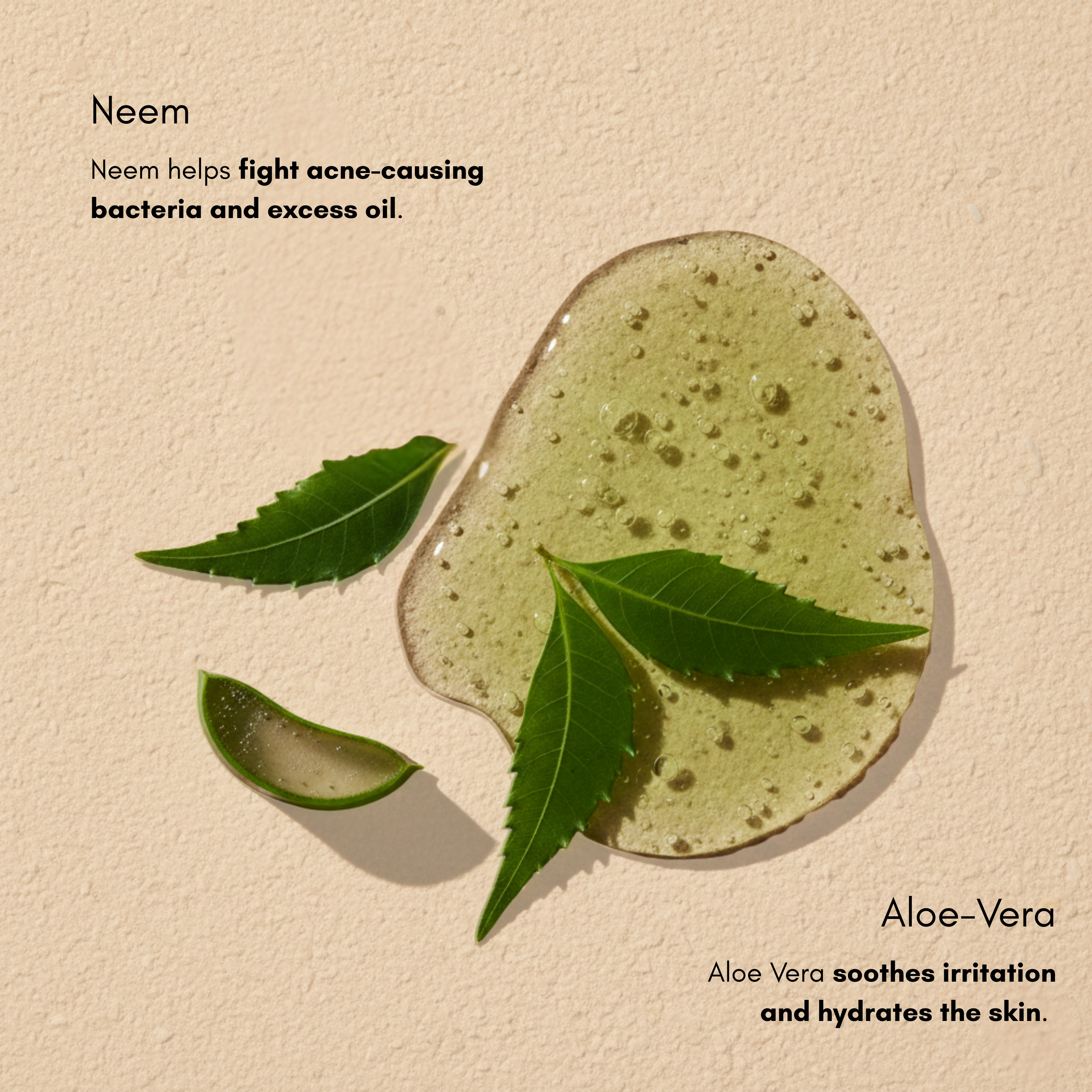 Anti-Acne Face Wash with Neem & Aloe-Vera