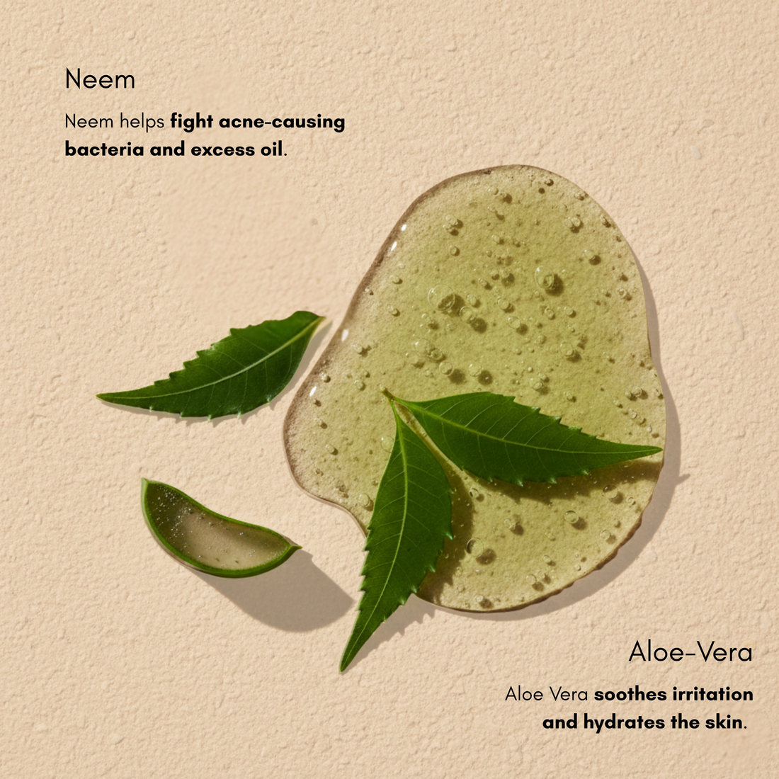 Anti-Acne Face Wash with Neem & Aloe-Vera