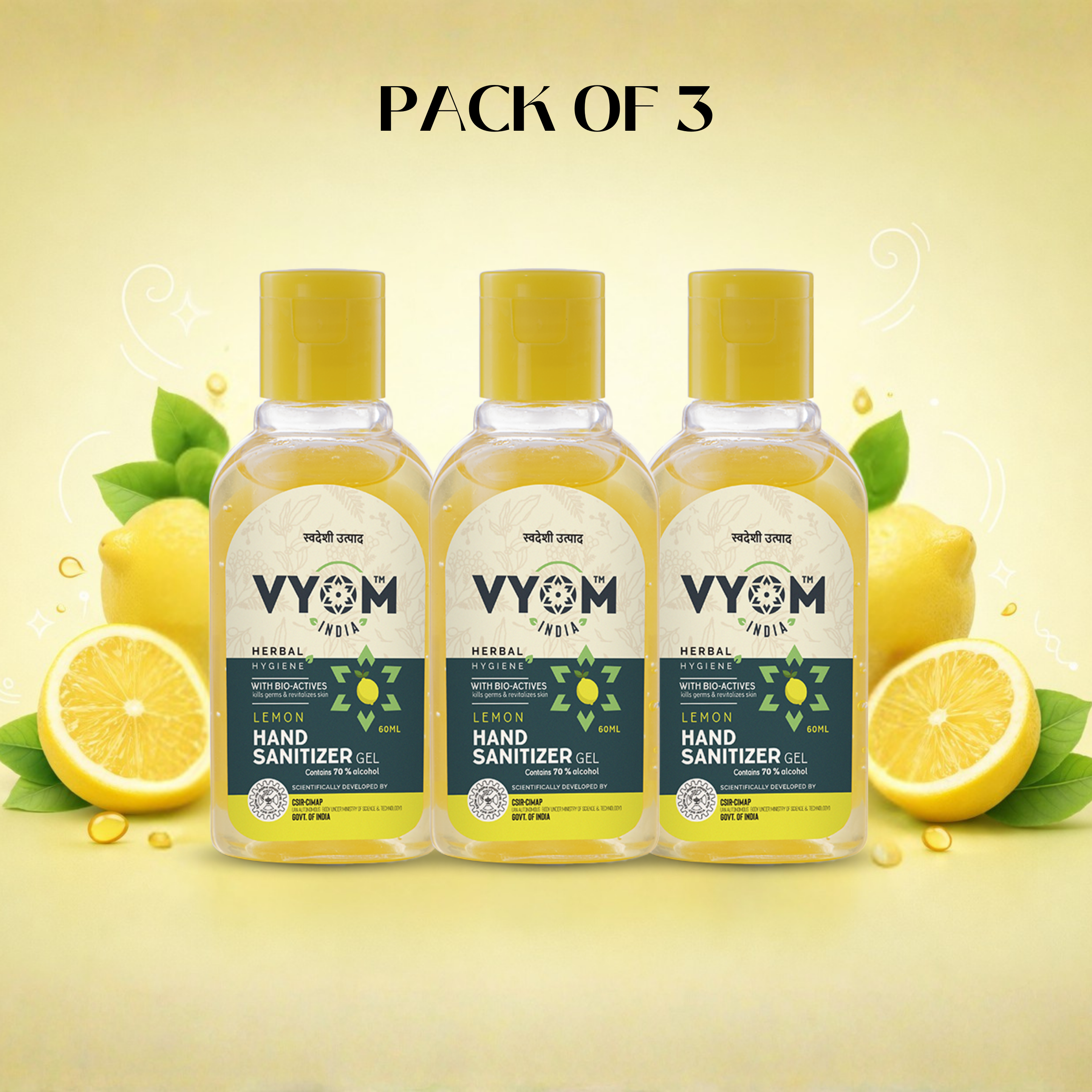 Gel Hand Sanitizer— 70% Alcohol Based