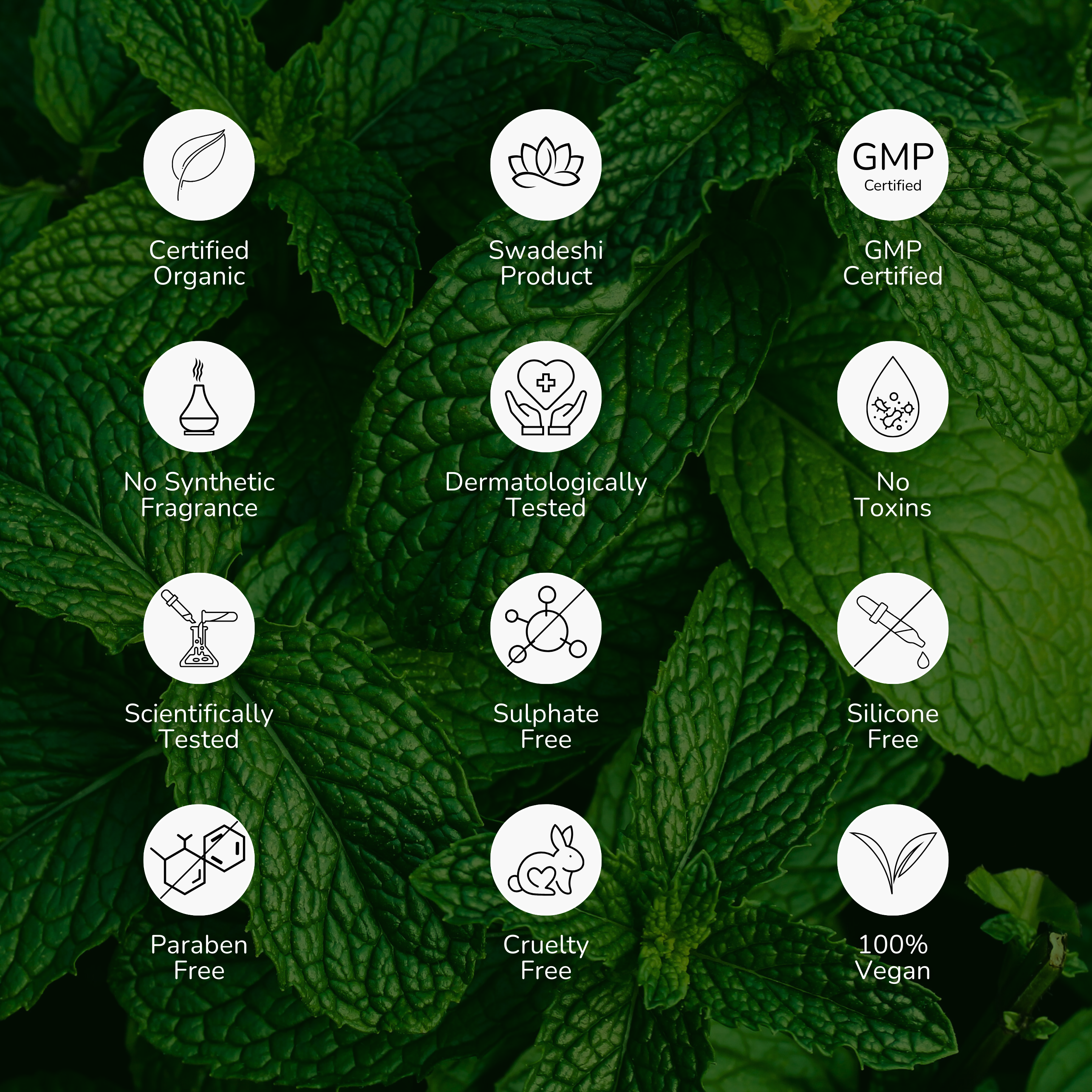 Herbal Hygiene Mint Liquid Sanitizer Spray