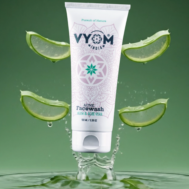 Anti-Acne Face Wash with Neem & Aloe-Vera