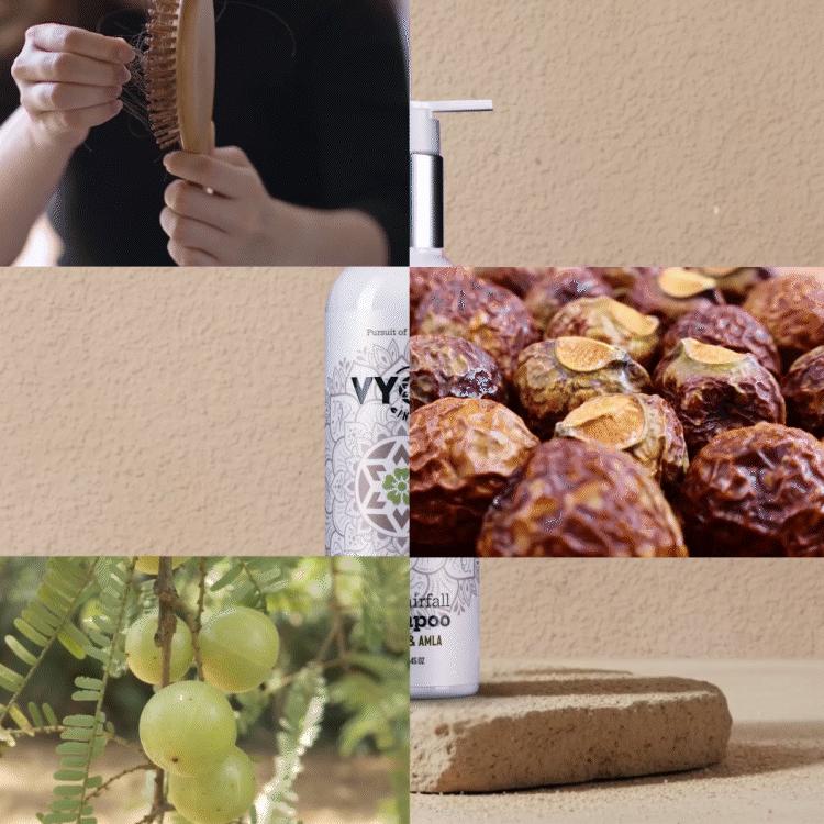 Anti‑Hairfall Bhringraj & Amla Shampoo with Reetha & Shikakai